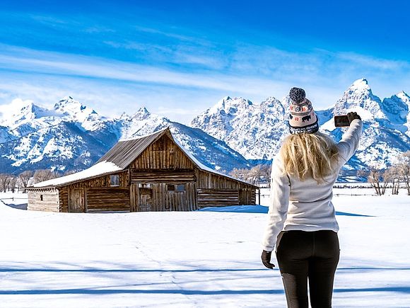 Wyoming im Winter von Susanne Kremer 